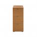 Jemini 3 Drawer Filing Cabinet 464x600x1030mm Nova Oak KF90461 KF90461