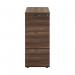 Jemini 3 Drawer Filing Cabinet 464x600x1030mm Dark Walnut KF90466 KF90466