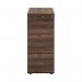 Jemini 3 Drawer Filing Cabinet 464x600x1030mm Dark Walnut KF90466 KF90466