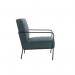 Jemini Wire Frame Reception Armchair 620x880x830mm Grey KF90472 KF90472