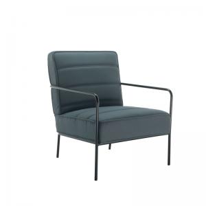 VOW Jemini Wire Frame Reception Armchair 620x880x830mm Grey KF90472