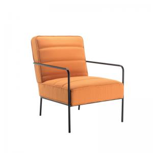 VOW Jemini Wire Frame Reception Armchair 620x880x830mm Mustard KF90477