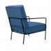 Jemini Wire Frame Reception Armchair 620x880x830mm Navy KF90478 KF90478