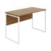 Jemini Soho Square Leg Desk 1200x600x770mm Oak/White KF90488