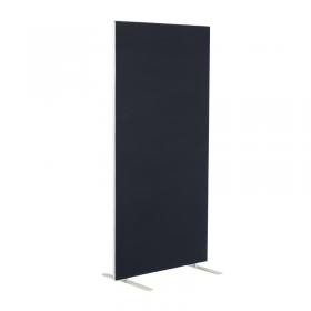 Jemini Floor Standing Screen 1200x25x1800mm Black FST1218SBK KF90493