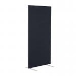 Jemini Floor Standing Screen 1200x25x1800mm Black KF90493 KF90493
