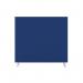 Jemini Floor Standing Screen 1400x25x1200mm Blue KF90496 KF90496
