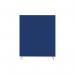 Jemini Floor Standing Screen 1400x25x1600mm Blue KF90498 KF90498