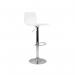 Jemini Stork High Stool 450x410x830-1040mm White KF90509 KF90509