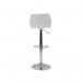 Jemini Stork High Stool 450x410x830-1040mm White KF90509 KF90509