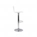Jemini Stork High Stool 450x410x830-1040mm White KF90509 KF90509