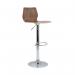 Jemini Stork High Stool 450x410x830-1040mm Walnut KF90510 KF90510