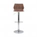 Jemini Stork High Stool 450x410x830-1040mm Walnut KF90510 KF90510