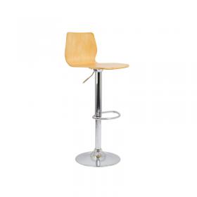 VOW Jemini Stork High Stool 450x410x830-1040mm Beech KF90511 KF90511