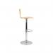 Jemini Stork High Stool 450x410x830-1040mm Beech KF90511 KF90511