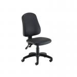 Jemini Teme High Back Operator Chair 640x640x985-1175mm Polyurethane Black KF90530 KF90530