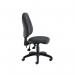 Jemini Teme Deluxe High Back Operator Chair 640x640x985-1175mm Leather Look Black KF90540 KF90540