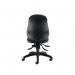 Jemini Teme Deluxe High Back Operator Chair 640x640x985-1175mm Leather Look Black KF90540 KF90540