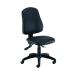 Jemini Teme Deluxe High Back Operator Chair 640x640x985-1175mm Leather Look Black KF90540