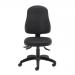 Jemini Teme Deluxe High Back Operator Chair 640x640x985-1175mm Leather Look Black KF90540 KF90540