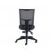 Arista Medway High Back Task Chair 640x640x1010-1175mm Mesh Back Black KF90545 KF90545