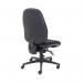 Arista Ergonomic Maxi High Back Operator Chair 700x700x1040-1160mm Black KF90551 KF90551