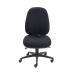 Arista Ergonomic Maxi High Back Operator Chair 700x700x1040-1160mm Black KF90551 KF90551