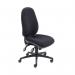 Arista Ergonomic Maxi High Back Operator Chair 700x700x1040-1160mm Black KF90551 KF90551