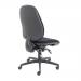 Arista Ergonomic Maxi High Back Operator Chair 700x700x1040-1160mm Black KF90551 KF90551