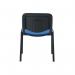 Jemini Ultra Multipurpose Stacking Chair 532x585x805mm Blue Polyurethane KF90556 KF90556