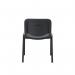 Jemini Ultra Multipurpose Stacking Chair 532x585x805mm Black Polyurethane KF90557 KF90557