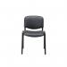 Jemini Ultra Multipurpose Stacking Chair 532x585x805mm Black Polyurethane KF90557 KF90557