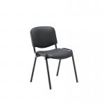 VOW Jemini Ultra Multipurpose Stacking Chair 532x585x805mm Black Polyurethane KF90557 KF90557