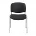 Jemini Ultra Multipurpose Stacking Chair 532x585x805mm Chrome/Black KF90558 KF90558