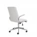 Arista Tarragona High Back Operator Chair 600x700x940-1030mm Leather Look White KF90567 KF90567