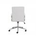 Arista Tarragona High Back Operator Chair 600x700x940-1030mm Leather Look White KF90567 KF90567