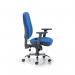 Arista Aire High Back Ergonomic Chair 675x580x1035-1230mm Blue KF90571 KF90571