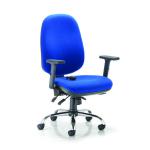 Arista Aire High Back Ergonomic Chair 675x580x1035-1230mm Blue KF90571 KF90571