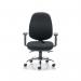 Arista Aire High Back Ergonomic Maxi Chair 675x580x1035-1230mm Black KF90572 KF90572