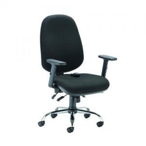 Arista Aire High Back Ergonomic Maxi Chair 675x580x1035-1230mm Black