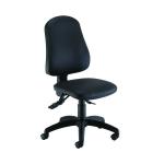 Jemini Intro Posture Chair Polyurethane 640x640x990-1160mm Black KF90586 KF90586
