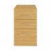 Avior Executive Under Desk Pedestal 435x565x700mm Nova Oak KF90613 KF90613