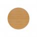 Jemini Round Meeting Table 1100x1100x730mm Beech KF90685 KF90685