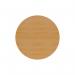 Jemini Round Meeting Table 1100x1100x730mm Beech KF90685 KF90685