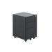 Jemini Contract 3 Drawer Mobile Desk Pedestal 380x470x615 Black KF90689 KF90689