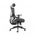 Arista Lena High Back Executive Chair 700x700x1120-1250mm Mesh Back Black KF90764 KF90764