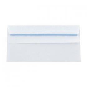 Q-Connect DL Envelopes Wallet Self Seal 120gsm White (Pack of 1000) 81414 KF97366