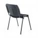 First Ultra Multipurpose Stacking Chair 532x585x805mm Charcoal KF98505 KF98505