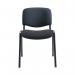 First Ultra Multipurpose Stacking Chair 532x585x805mm Charcoal KF98505 KF98505