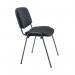 First Ultra Multipurpose Stacking Chair 532x585x805mm Charcoal KF98505 KF98505